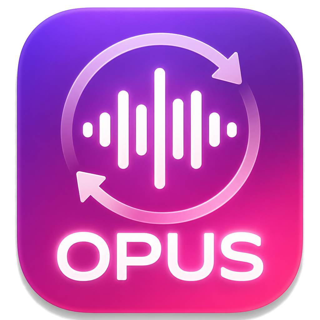 Convert to OPUS icon